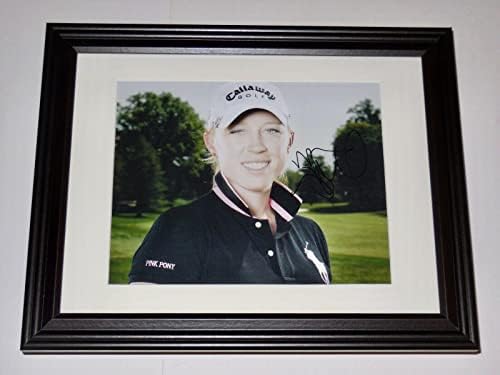 Morgan Pressel חתימה 8x10 צילום צבע - LPGA! - תמונות גולף עם חתימה