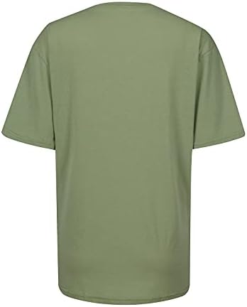 חולצת טופ חולצה לנשים סתיו סתיו שרוול קצר 2023 בגדים כותנה טרנדית גרפית קוואי מצחיק טי LK LK