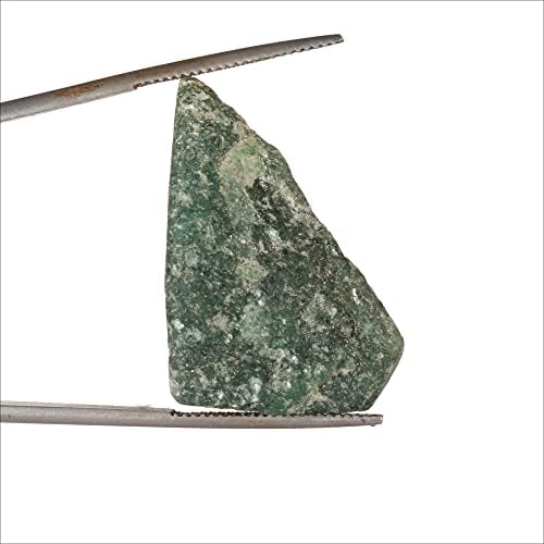 Gemhub EGL מוסמך ירוק ירוק ירוק ריפוי גביש רופף אבן חן ליוגה ולמטרה מרובה אחרת- 52.65 סמק.