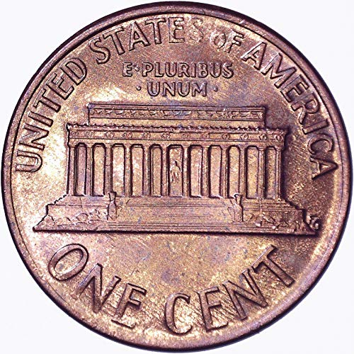 1974 D Lincoln Memorial Cent 1C על לא מחולק