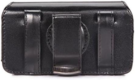 קייס קליפ קליפ עור מסתובב לולאות כיסוי כיסוי נושאים מגן תואם ל- Garmin-Asus nuvifone G60