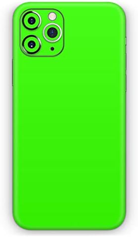תכנן Skinz Solid Lime ירוק V2 - Designskinz מגן מדבקות ויניל עוטף כיסוי עור תואם ל- Apple iPhone 12 Pro