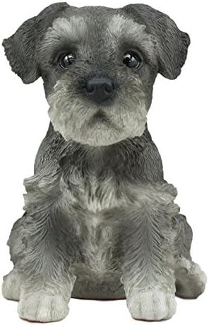 אברוס מיניאטורה ריאליסטית שנאזר גור פסל 6.5 כלב בעל חיים גבוה אספנות חיים כמו עיצוב פסלונין