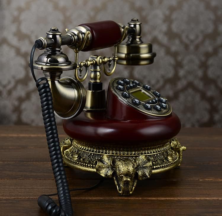 טלפון רטרו טלפון קלאסי טלפון טלפון קישוט סלון סגנון אירופי סגנון חוג רוטרי ביתי קווי קווי קווי אמריקאי