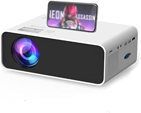 ZLXDP E460 LED מקרן מיני מקרן לסמארטפון, אלחוטי או מראה USB עבור מכשירי iPhone טלפון אנדרואיד, WiFi Video Beamer