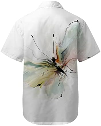 אביב אביב קיץ מודפס שרוול קצר V חולצה חולצה עליונה חולצות משובצות קטנות לנשים