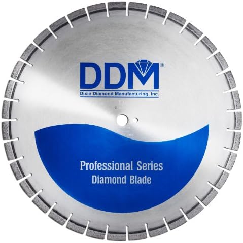 ייצור Diamond Diamond C451720155 חיתוך מקצועי חיתוך רטוב להב בטון מרפא, 20 אינץ 'x 0.155 אינץ'