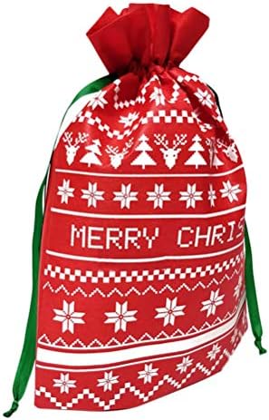 2 יחידות חג המולד נייד סוכריות שקיות שרוך תיק מתנת תיק בית המפלגה קישוטים