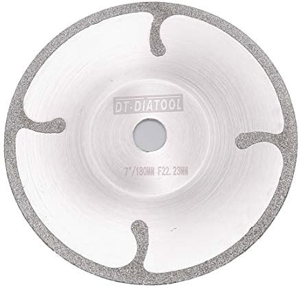 שיש DT-Diatool חיתוך יהלום חיתוך קערה בצורת קערה בקוטר הגנה 7 אינץ '