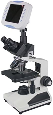 מיקרוסקופ טרינוקולרי איכותי למחקר רדיקלי 6& 34; צג מסך 2 מגה פיקסל מצלמת טלוויזיה 1 כרטיס ג ' יגה-בייט