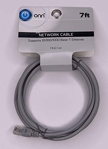 Network Network 7 ft תומך ב- 10/100/1000 Base-T רשת אתרנט 7 רגל תומך ב- 10/100/1000 Base-T Ethernet