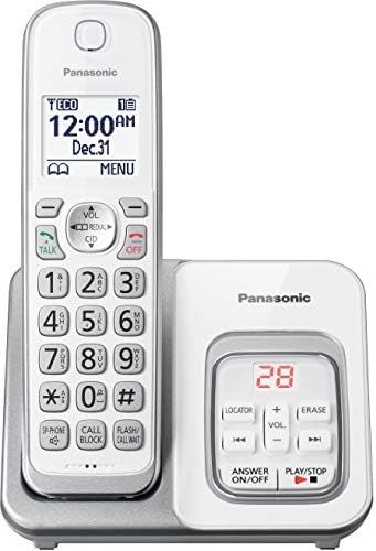 Panasonic KX -TGD530W טלפון אלחוטי עם מכונת תשובה - מכשיר 1