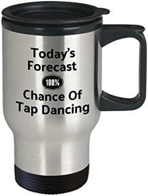 ברז על ספל נסיעות ריקודים - ספל הקפה החזוי של היום לרקדנית