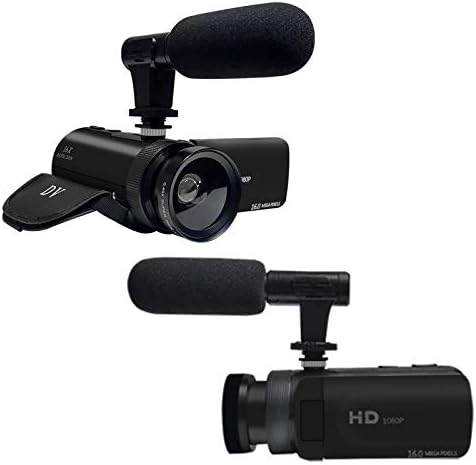 מצלמת DV וידאו דיגיטלית של HD עבור YouTube Live Vlogging מקליט מיקרופון צילום מתנה