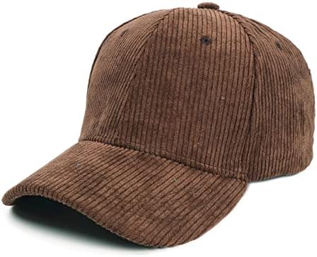 נקבה נייטרלית קיץ קיץ כובעי בייסבול מוצקים קורדרוי מתכווננים