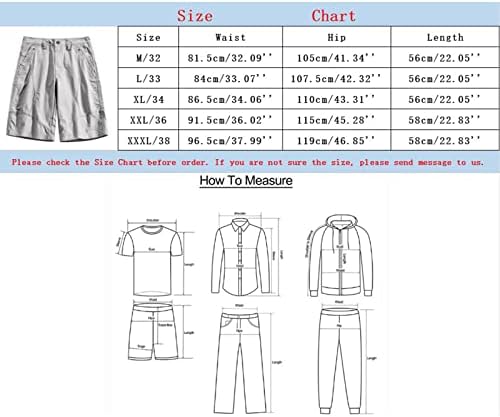 מכנסי מטען קצרים לגברים, גברים גדולים וגבוהים של גברים רופפים בכושר אלסטי המותניים המותניים מכנסיים קצרים ספורט מכנסיים קצרים משקל קל