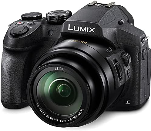 Panasonic Lumix DMC -FZ300 מצלמה דיגיטלית - צרור - עם פלאש דיגיטלי + תיק רך + חצובה גמישה בגודל 12 אינץ