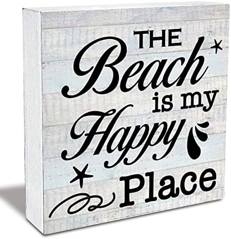 קופסת עץ כפרי חוף כפרי חוף הים הוא מקום שמח עץ קופסת עץ כפרי חוף בית חדר שולחן מדף שולחן מדף חוף חוף מתנה