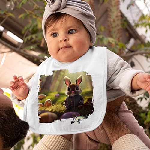 ארנב פסחא אמנות ליקוף תינוקות - דפסת תינוק מודפס