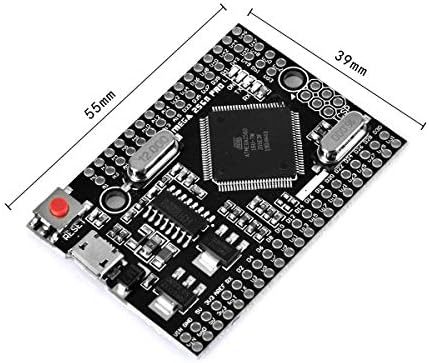 Gowoops Mega 2560 Pro לוח המוטמע עם כותרות סיכות זכר, התואמות ל- Arduino Mega2560 DIY
