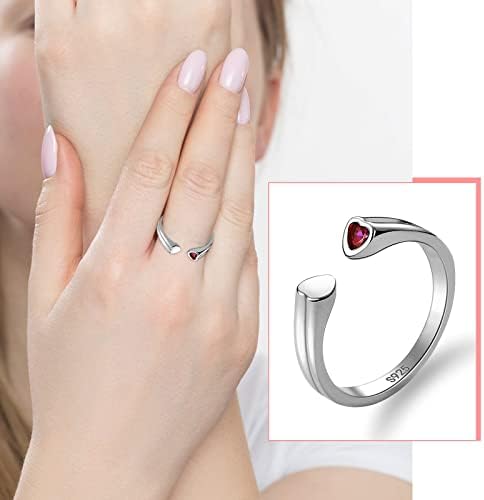 טרנדי טבעות לנשים נשי אופנה אור אופנה אצבע כל-טבעת טבעת יוקרה טבעת פתיחת מתכוונן אישית מדד טבעות טבעת חבילה גודל 8