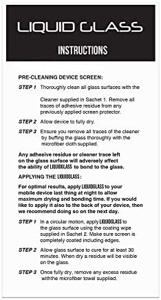 3 מארז מגן מסך זכוכית נוזלית עם הגנת מסך של 250 דולר לכל הטאבלטים והשעונים הסמארטפונים-התאמה אוניברסלית