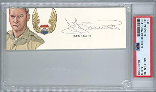 ג 'ון סמית' חתם על חתימה חתוכה 84885588 אייר אמריקה-חתימות חתוכות של ליגת הבייסבול