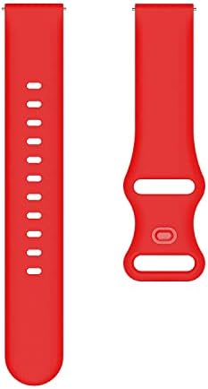 רצועת החלפת סיליקון תואמת ל- Amazfit Bip U/Bip U Pro Smart Watch, רצועת שעון ספורט תואמת ל- Amazfit Bip S/Samsung Galaxy Watch 4 40 ממ/46
