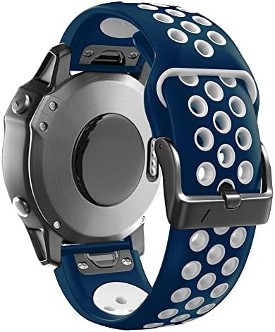 Ganyuu silicone 26 ממ 22 ממ שחרור מהיר שעון שעון עבור Garmin fenix 6 6s 6x pro 5x 5 5plus 3 HR 935 S60 Watch EasyFit Watch Strap Strap