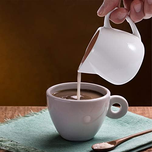 מיני פורצלן שמנת קרמיקה שמנת קטן קפה חלב שמנת כד כד מקציף כוס מיני כדים מטבח רוטב כוס קפה שמנת כד 120 מ ל אספרסו מהביל כד