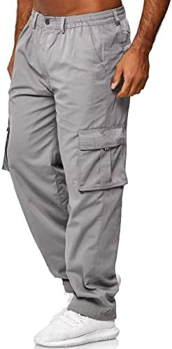 גברים מכנסיים מטען חיצוני משקל קל משקל טקטי טיול טיולים ג'וג'ר קלאסי מתאים לכיסים