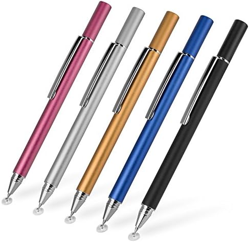 עט עט Boxwave תואם לכוח העבודה של Epson ST -M3000 - חרט קיבולי Finetouch, עט חרט סופר מדויק לכוח העבודה של Epson ST -M3000 - Metallic