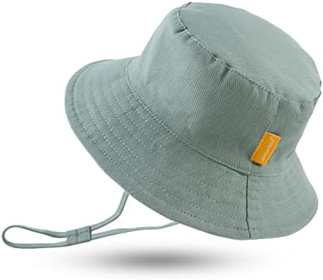 כותנה כובע כובע כובע פעוטות פעוט בנות בנות כובעי דלי קיץ הגנת שמש כובעי חוף ילדים