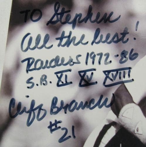 סניף צוק חתום על חתימה אוטומטית 8x10 צילום עם כתובת - תמונות NFL עם חתימה