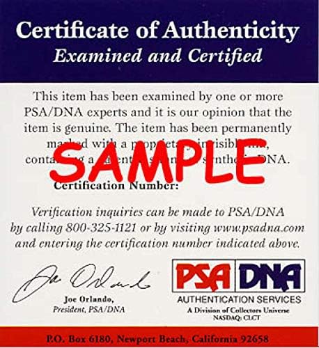 DNA של סטן מוסיאלי PSA חתום 8x10 קרדינלים של חתימת צילום