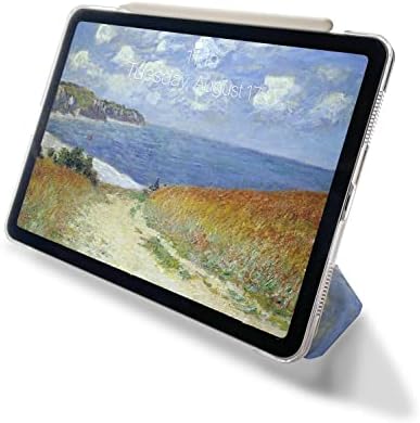 נתיב בתיק החיטה התואם לכל הדורות iPad Air Pro Mini 5 6 11 אינץ '12.9 10.9 10.2 9.7 7.9 כיסוי בד פלסטי