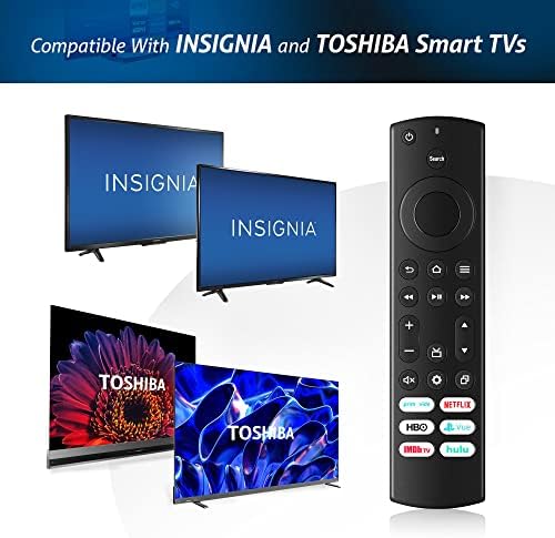 החלפת טלוויזיה בהחלפת טלוויזיה מתאימה לכל הטלוויזיה Toshiba והטלוויזיה החכמה של Toshiba עם 6 מקשי קיצור דרך ללא פונקציה קולית ant