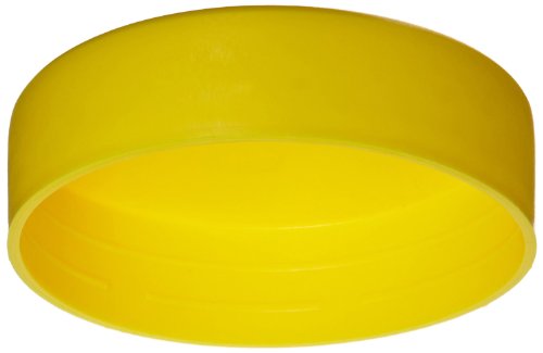 כובע מגן של קפסטו 250 / 32.5 פוליאתילן לצינורות, צהוב, 32.5 ממ צינור OD