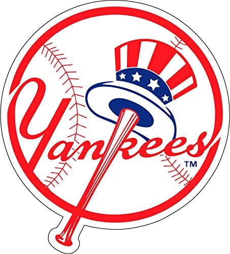 מדבקת ניו יורק לוגו מעגל מדבקות ויניל ניו יורק, מדבקות בייסבול
