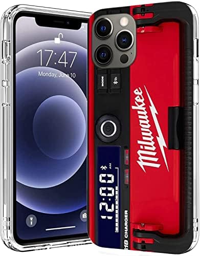 תואם לאייפון 13 Pro Max Case Milwaukee גמיש גומי גומי גומי סיליקון סיליקון מגן טלפון מגן כיסוי שקוף