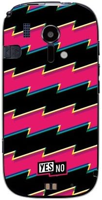 Yesno Lightning Border Pink / עבור Smartphone Easy F-12D / Docomo DFJ12D-PCCL-201-N096