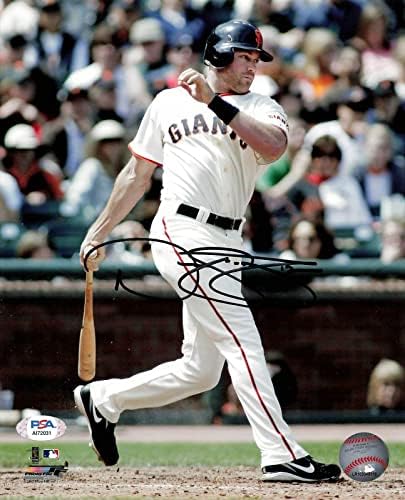 נאט שיירהולץ חתום 8x10 צילום PSA/DNA סן פרנסיסקו ענקיות חתימה - תמונות MLB עם חתימה עם חתימה