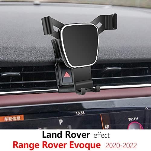 מחזיק טלפון לרכב של Lunqin Musttrue לשנים 2020-2022 Land Rover Range Rover Evoque אביזרי רכב Auto סוגר ניווט קישוט פנים נייד