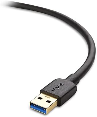 ענייני כבלים 2-חבילות מיקרו USB 3.0 כבל 6 רגל בשחור
