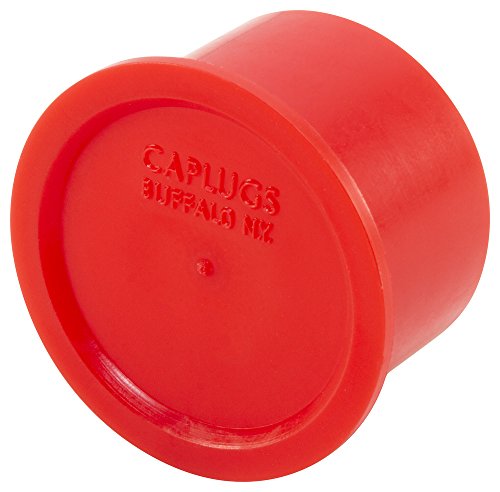 Caplugs 99191226 כובע פלסטיק למחברים הברגה. RC-M12, PE-LD, לגודל חוט כובע 12 ממ מזהה כובע 0.47 אורך 0.47, אדום