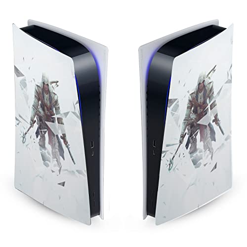 עיצובים של מקרה ראש מעצבים רשמית של Assassin's Creed Connor III גרפיקה ויניל ויניל פלטת מדבקה מדבקה משחקי עור מדבקות תואם לפלייסטיישן