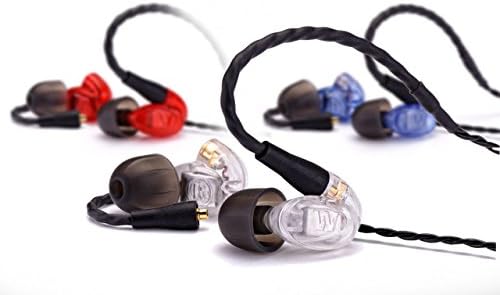 6 יחידות אוזניות אוזניים של אוזניות אוזניים של אוזניות משולשות תואמות Westone W10, W20, W30, W40, W50, W60, Um Pro 10, Um Pro 20, Um Pro