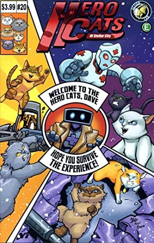 חתולי גיבור 20 וי-אף / ננומטר ; ספר קומיקס של מעבדת פעולה