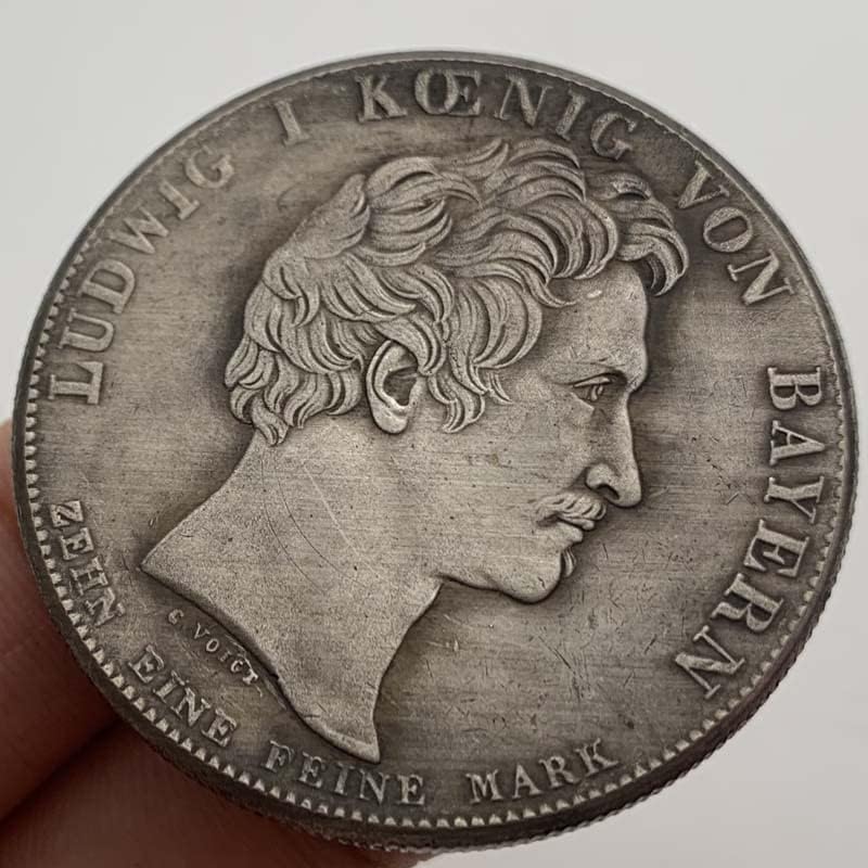 1828 מטבעות משוטטות פליז עתיקות אוסף מדליית כסף ישן מטבעות פליז מטבעות כסף ישן מטבעות זיכרון