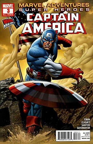 הרפתקאות מארוול גיבורי העל 3 וי-אף / ננומטר ; מארוול קומיקס / כל הגילאים קפטן אמריקה